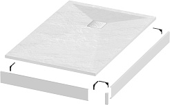 Grossman Экран для поддона Strong 120x80 GR-S1801201Q белый – фотография-2